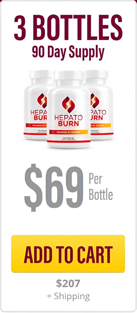 HepatoBurn 3  bottle